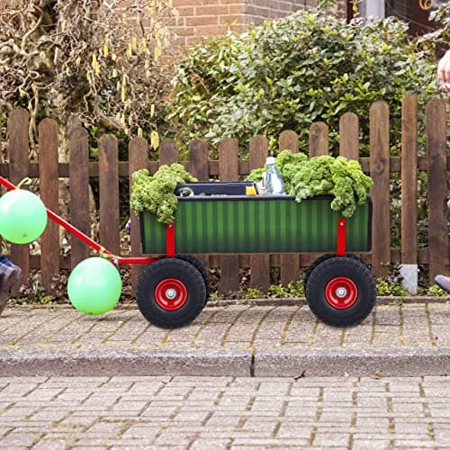 Detalle 2 de Relaxdays 2 ruedas macizas 4.10/3.50-4, 150 kg 🛞