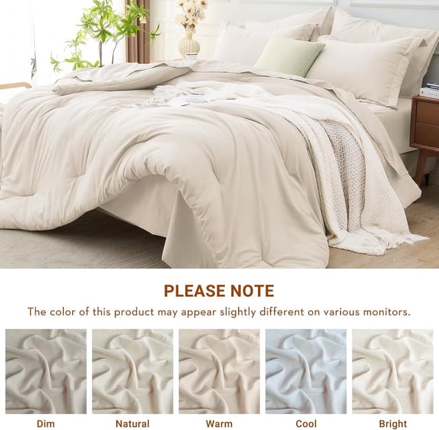 Thumbnail 6 de MUXHOMO 7-Piece Queen Comforter Set