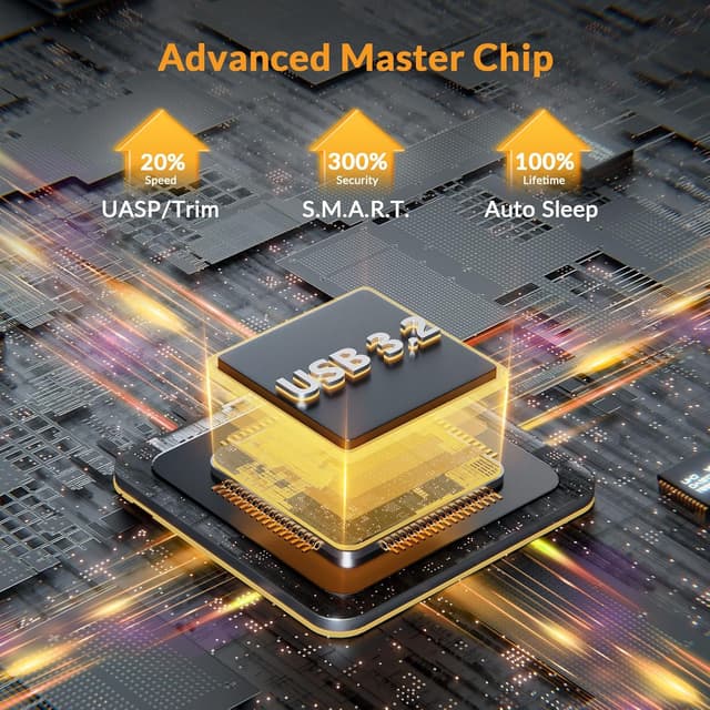 Thumbnail 4 de iDSOniX Carcasa SSD M.2 USB 3.2 Gen2 🖥️ Sin Herramientas