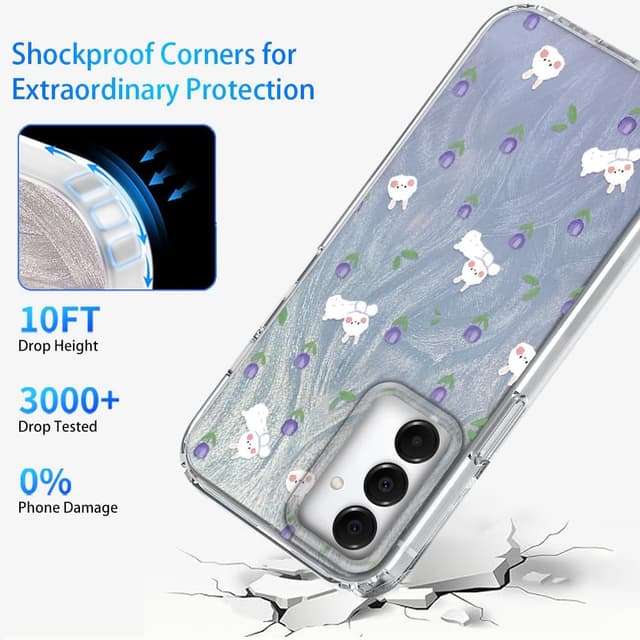 Detalle 2 de Tedyhulle Galaxy A55 5G Handyhülle, 6,6