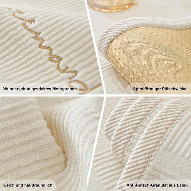 Detalle de kogxscej Couch Überzug für Sofa-Überwurf
