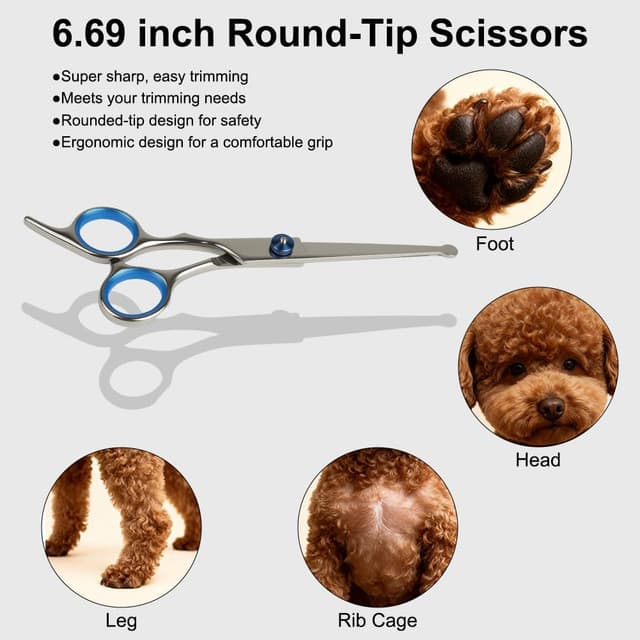 Thumbnail 4 de AYBUY Hundeschere mit runder Spitze