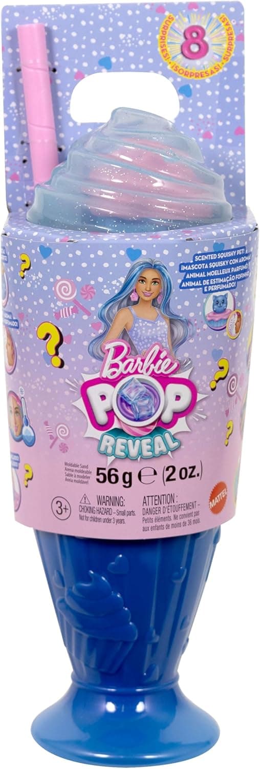 Detalle 1 de Barbie Pop Reveal JFY61 Set mit 8 Überraschungen