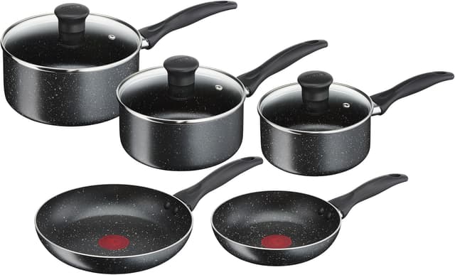 Imagen de Tefal Origins Stone 5 Piece cookware set en OfertitasTOP
