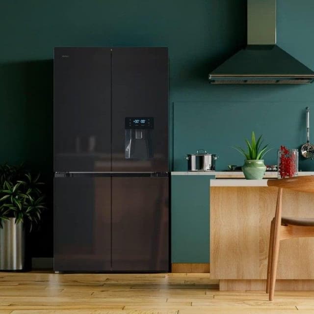 Detalle 2 de Cecotec Bolero CoolMarket 4D 564 Glass: frigorífico americano de 4 puertas con Total No Frost