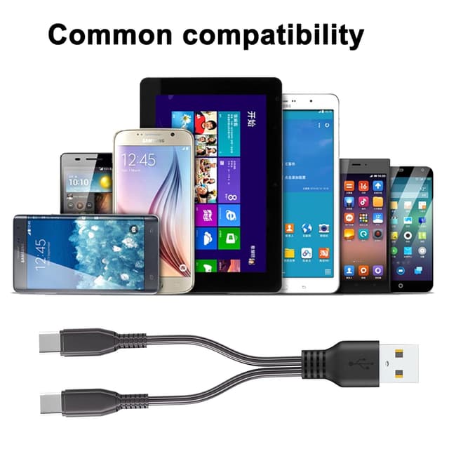Thumbnail 3 de MISYNLON USB to USB C Splitter Cable 0.2m