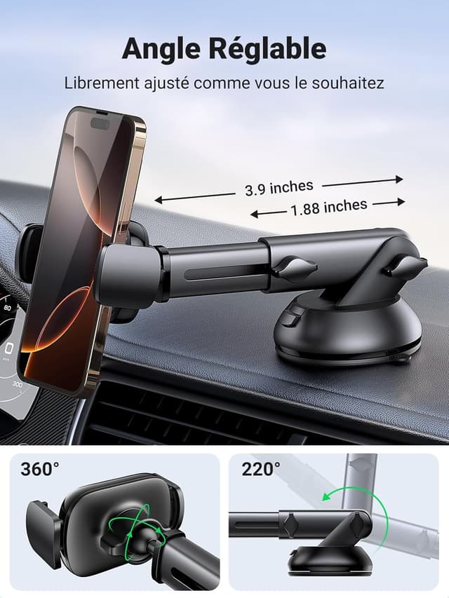 Thumbnail 2 de UGREEN Support téléphone 360°