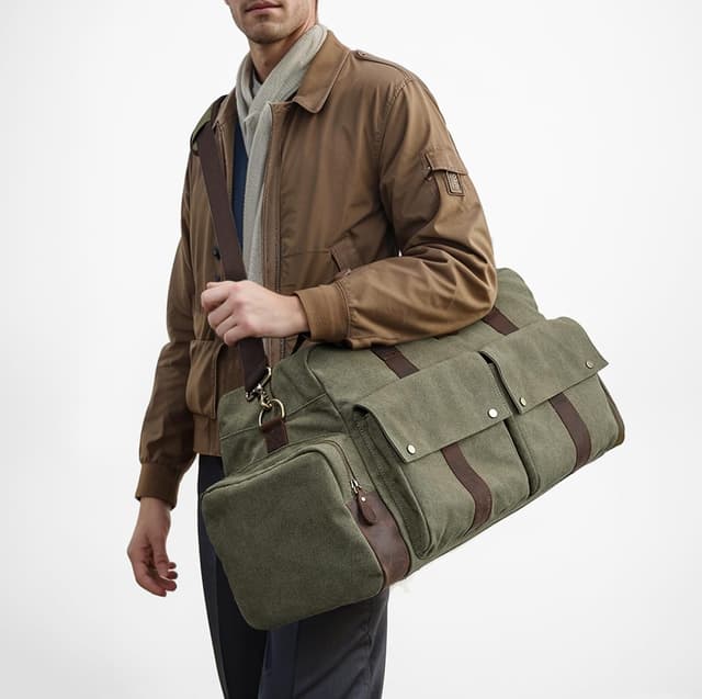 Thumbnail 1 de S-ZONE Unisex 56 L Borsa da Viaggio in Tela