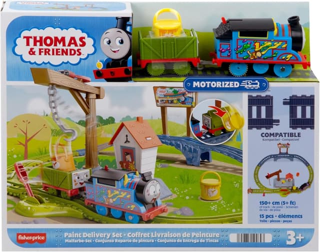 Thumbnail 5 de Thomas y sus amigos Set de tren con locomotora y vías 🚆