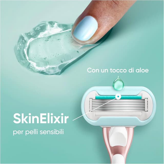 Thumbnail 3 de Gillette Venus Pro Smooth Sensitive 10 lamette 5 lame