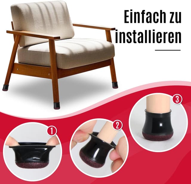 Thumbnail 4 de OCONDA Gommini per sedie 24 pezzi