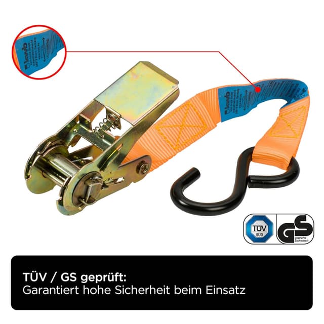 Detalle 2 de kwb Spanngurte-Set 9-teilig