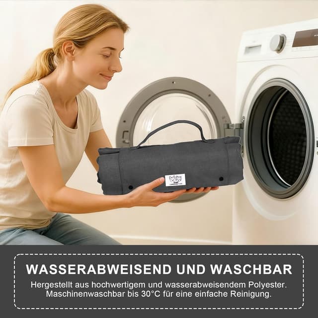 Thumbnail 5 de Jinfanshurich Hundedecke unterwegs 70×50 cm