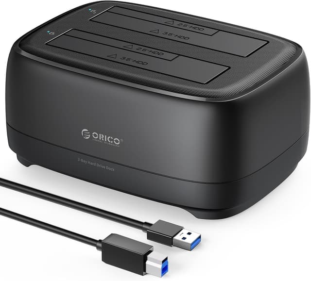 Imagen de ORICO DD28U3 Dock doble USB 3.0 18 TB en OfertitasTOP