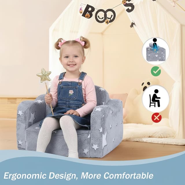 Detalle 2 de Kids couch sofa bed 2-in-1