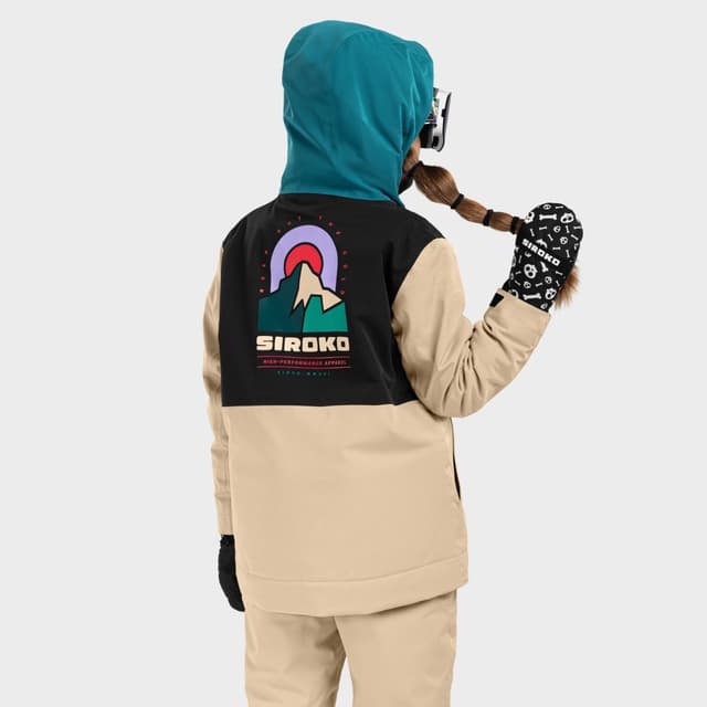 Detalle 2 de Siroko KW1-G Vista chaqueta esquí niña 10.000