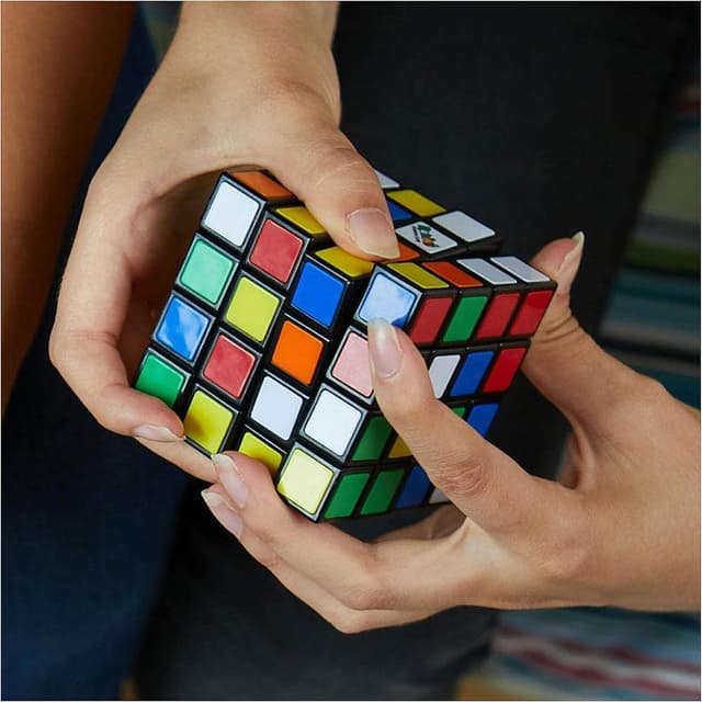 Detalle de Rubik’s 4x4 Master Zauberwürfel – 4x4 Cube für Logikprofis ab 8 Jahren, leichtgängiges Handling & leuchtende Farben
