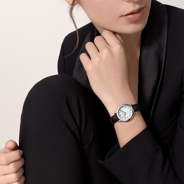 Thumbnail 6 de PINDOWS Minimalistische Uhr für Damen, Gold, 24 Uhr