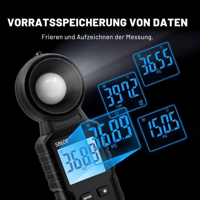 Thumbnail 6 de Luxmeter Mcbazel Digital 200.000 Lux