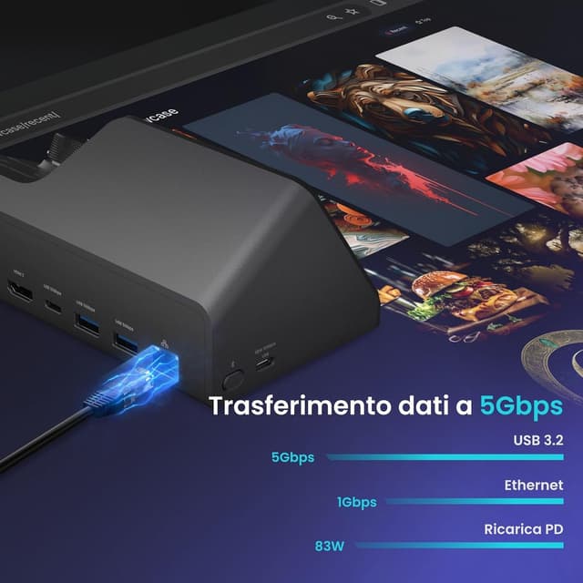 Thumbnail 5 de H1E Dock USB-C 8-in-1