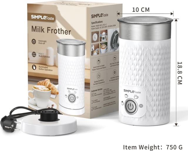 Thumbnail 6 de SIMPLETASTE Espumador 4 en 1 espumador de leche