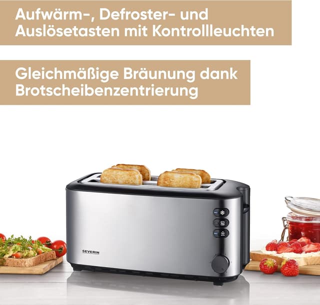 Thumbnail 2 de Severin AT 2509 Toaster 1400 W 🍞