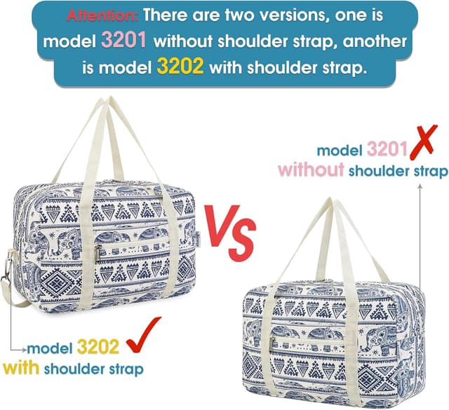 Detalle 2 de Ryanair cabin bag underseat holdall T3201/T3201-style foldable duffel 40x19x25cm (20L) – Elephant