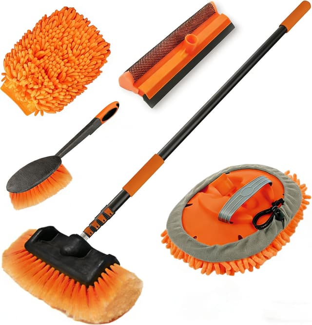 Detalle de LAANPOLE Car Wash Brush 12ft long handle