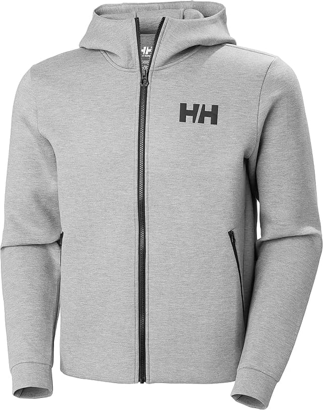 Detalle de Helly Hansen HP Ocean FZ 2.0 Chaqueta gris melange M