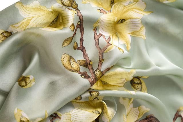 Detalle de MAIRY Women’s Long Lightweight Scarf (180 x 85 cm) – Oversized Neckerchief for Weddings and Wraps