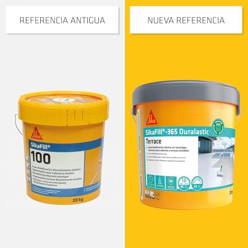 Thumbnail 1 de SIKA SikaFill 365 Terrace revestimiento acrílico 5 kg 🏠