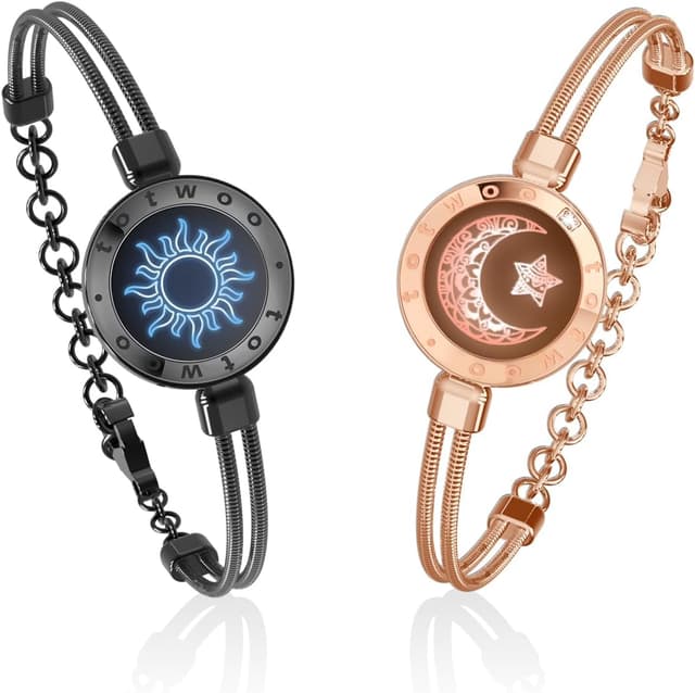 Imagen de TOTWOO Long Distance Touch Bracelet 1‑to‑1 Pairing en OfertitasTOP