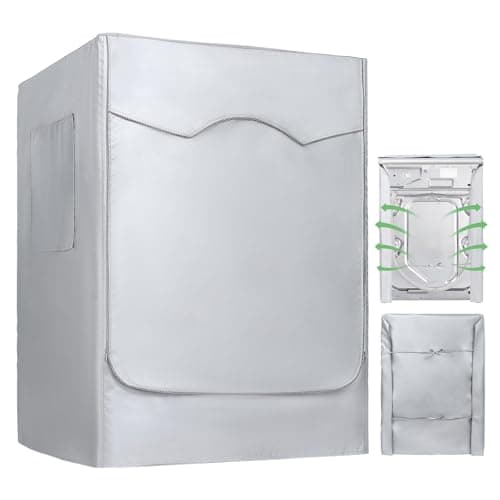 Detalle de Fulasofia funda lavadora exterior impermeable para carga frontal (60*64*85) con protección UV