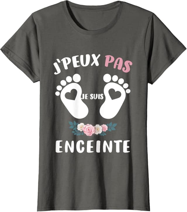 Detalle de T-shirt annonce grossesse papa Future Maman