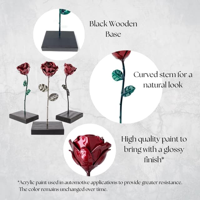 Thumbnail 1 de Forging Art Bcn Eternal Iron Rose 6th 🌹