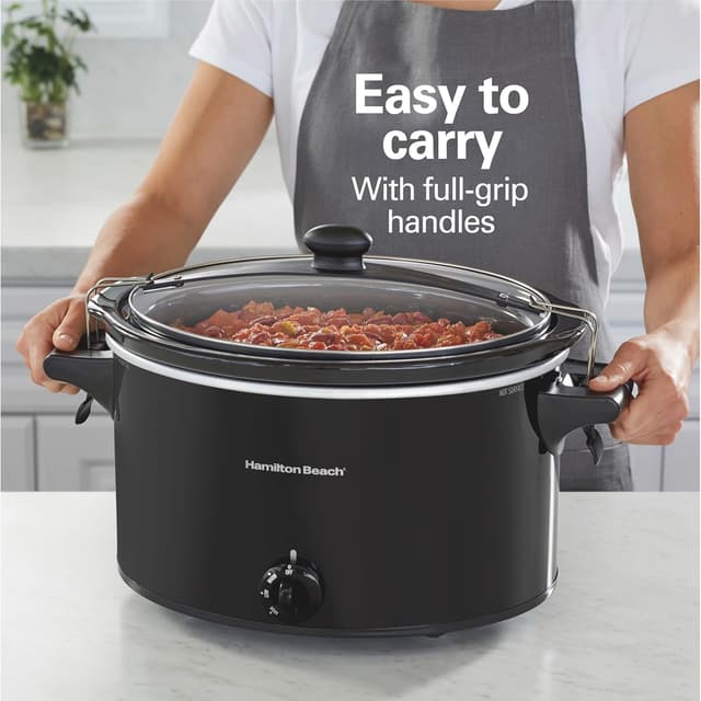 Thumbnail 5 de Hamilton Beach 10 Quart Slow Cooker with Lid Lock 🥘