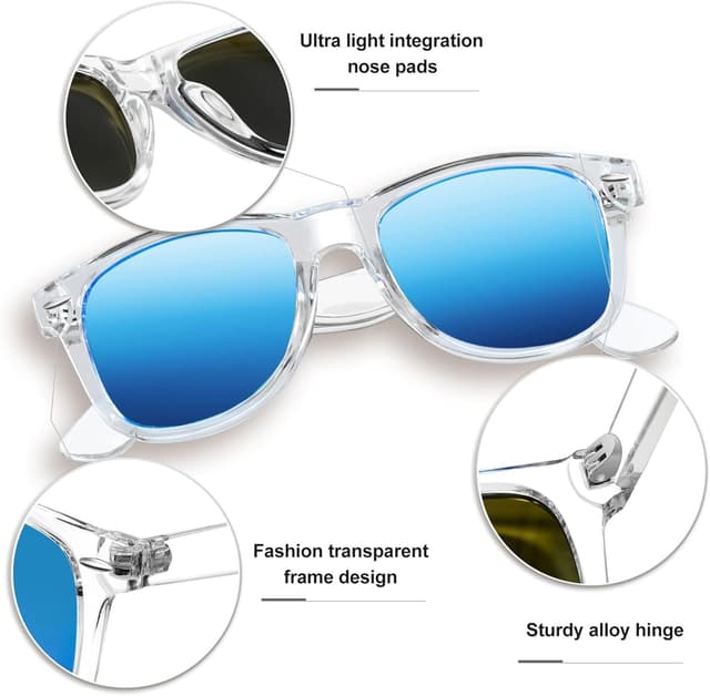 Detalle de KANASTAL 2026 High Protection Polarised Sports Sunglasses with UV400