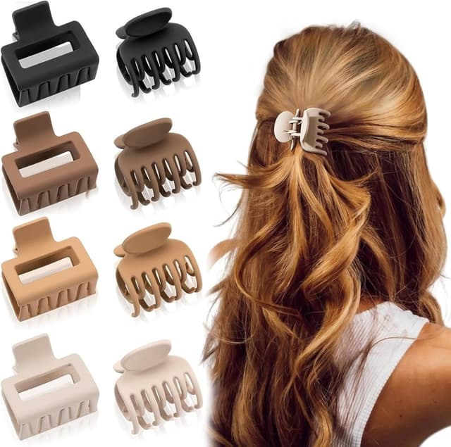 Thumbnail 6 de Aucuu Pinces à Cheveux Antidérapantes 8 pcs