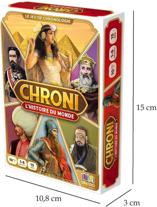 Detalle de Chroni Histoire du Monde jeu société