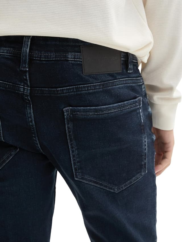 Detalle de Tom Tailor Uomo Jeans Troy Slim 1021160 a 5 tasche