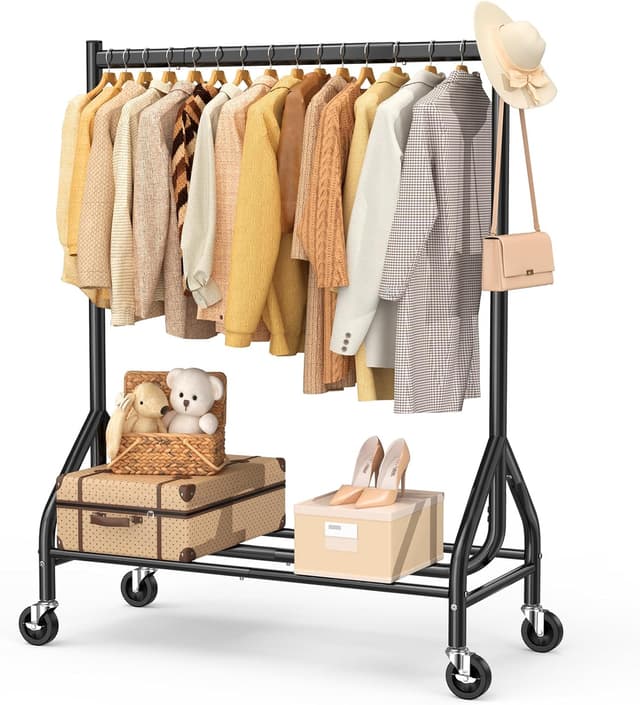 Detalle de EAGMAK Heavy Duty Clothes Rail 180 KG
