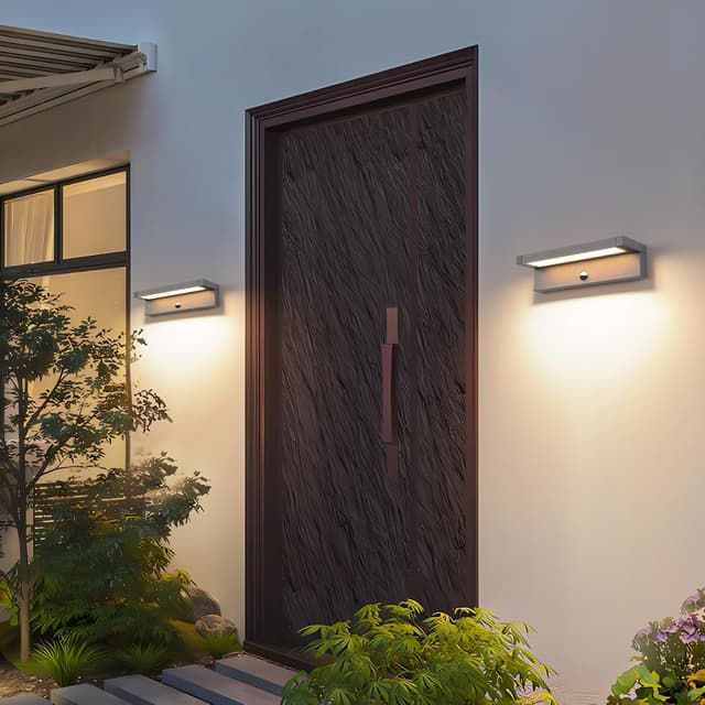 Thumbnail 6 de Applique da parete moderna con rilevatore di movimento LED 36 W IP65 3000 K (bianco caldo) – per esterno e interno