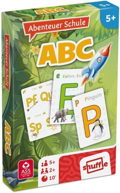 Detalle de Abenteuer Schule – ABC Lernspiel von ASS Altenburger (22572842) für Schulanfänger