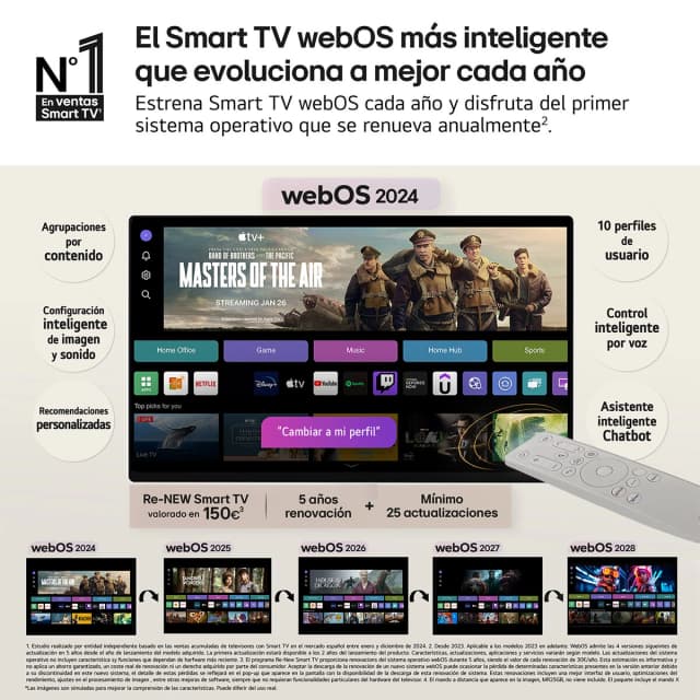 Detalle de LG Smart Monitor Swing de 31,5" (80 cm) 4K UHD táctil con webOS 24 — reacondicionado Grado B