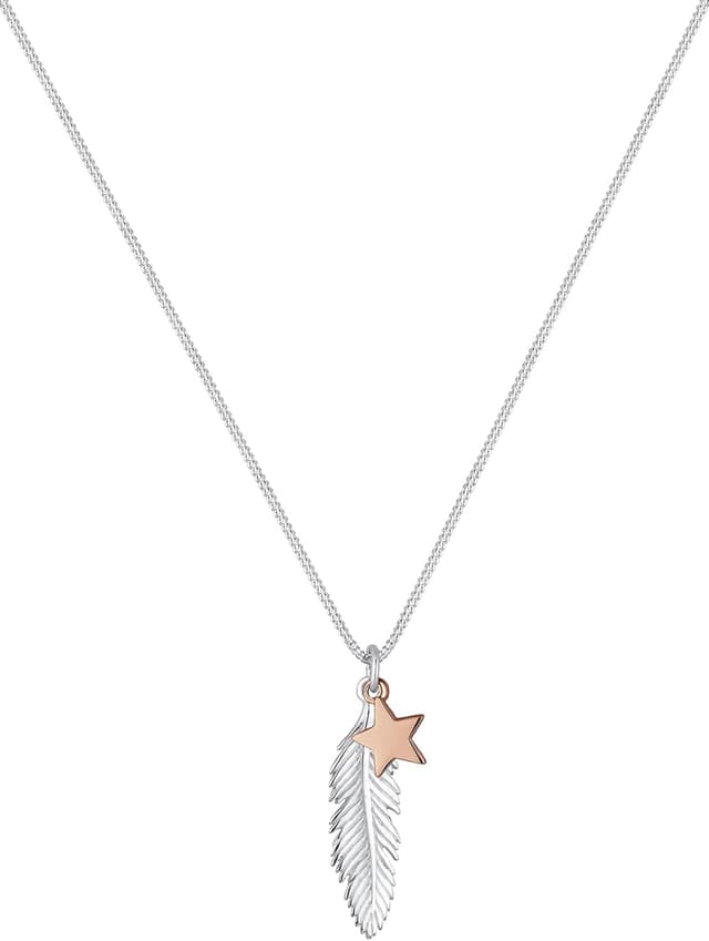 Detalle 2 de Elli Halskette Feder Stern 45 cm