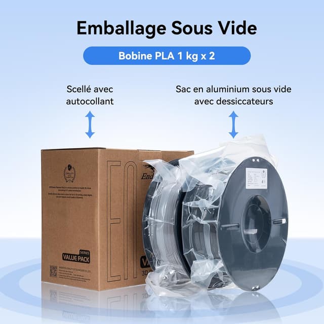 Thumbnail 5 de Creality Ender-PLA filament PLA 2 kg 🖨