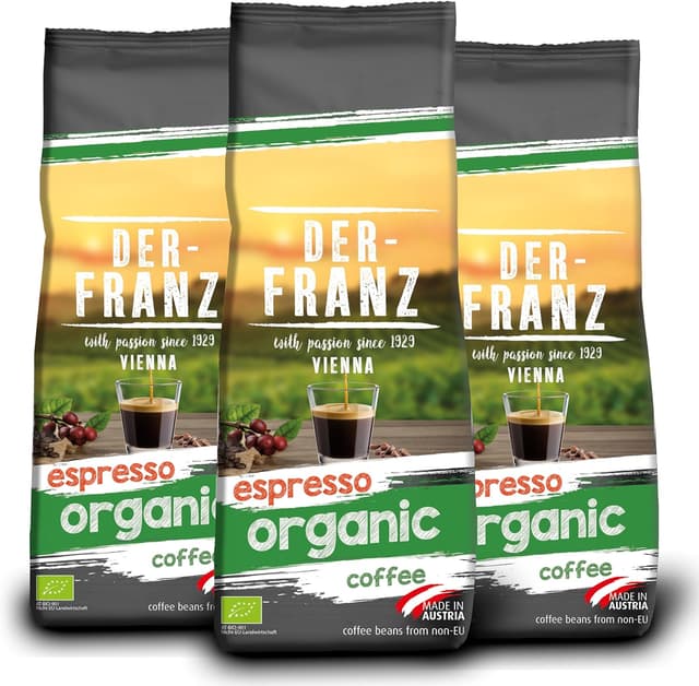Imagen de DER-FRANZ Café espresso ecológico 500 g en OfertitasTOP
