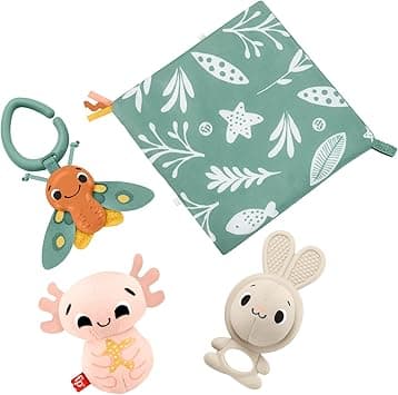 Imagen de Fisher-Price Sensimals Set Regalo: Conejito, Peluche y Más 🐰 en OfertitasTOP