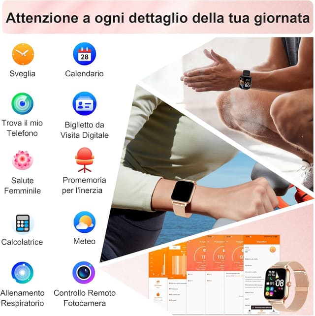 Thumbnail 4 de LODIMEKE Smartwatch 1.96''