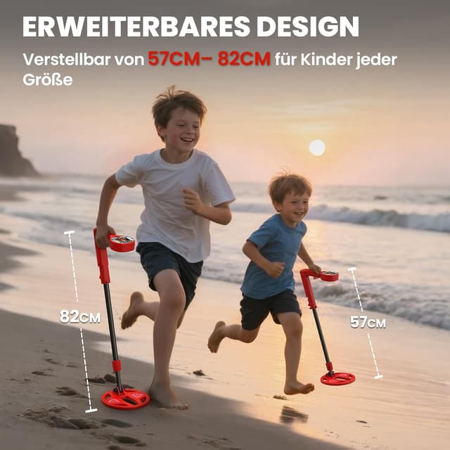 Detalle 2 de DR.ÖTEK Metalldetektor Kinder mit 6" Spule